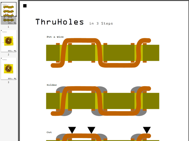 Thruhole Fabrication